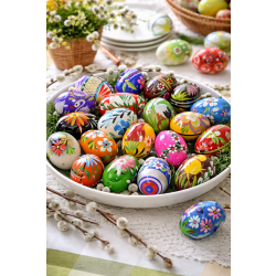 Polska pisanka drewniana